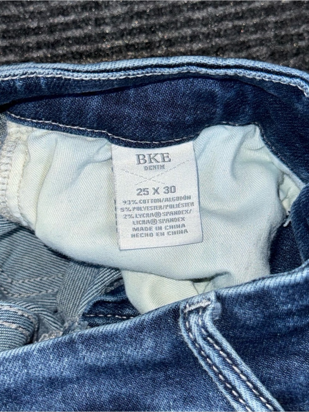 Buckle BKE Stella Slim Low Rise Flare Stretch Jeans 25x30 ABK2005S Boho Western - Picture 8 of 9